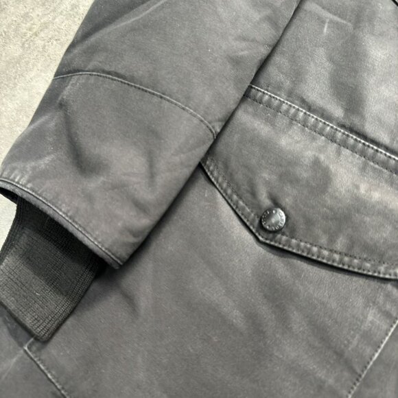 Canada Goose Down Parka Winter Coat Jacket Size Large Black - Picture 9 of 16